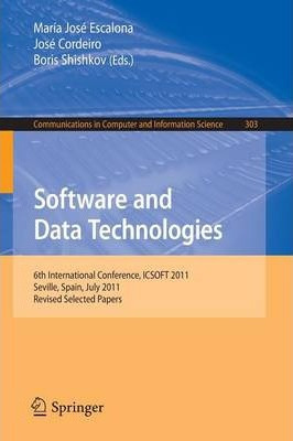 Libro Software And Data Technologies - Maria Jose Escalona
