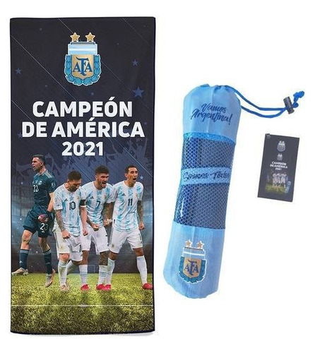 Toallon Secado Rapido Licencia Oficial Equipos Afa 150x70 Cm