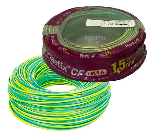 comprar Cable Unipolar 1.5 Mm² Imsa Plastix Cf - Rollo X 100mts