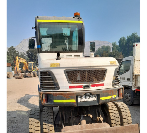 Mini Excavadora Neumática Bobcat E55w Año 2016 4x4