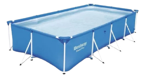 Alberca Rectangular Bestway Piscina 3m X 2.01m Con Bomba Ms1