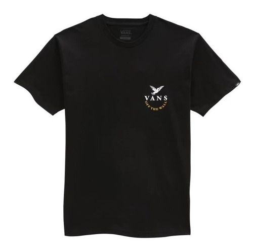 Remera Vans Modelo Otherside Ss Negro Estampada Exclusiva