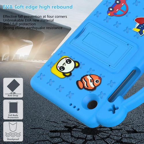 Funda Eva Kids For Samsung Galaxy Tab A9 Plus 2023 De 11 Pu