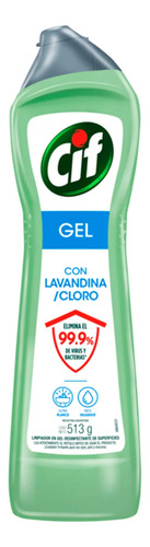 Cif Gel Con Lavandina Botella X 500ml