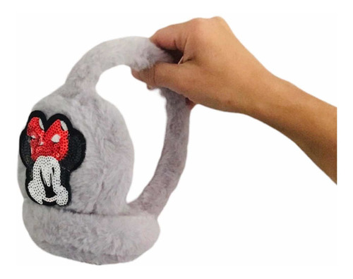 Orejera Minnie Mouse Carita Para Niñas O Adultos