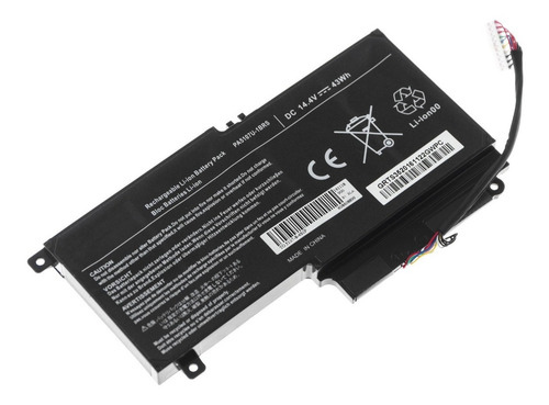 Bateria P Toshiba Satellite L55 A5226 A5234 A5278 A5284 A5284nr A5299 L55dt A5253 A5254 A5293 Pa5107u 1brs