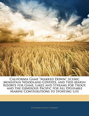 Libro California Game Marked Down: Scenic Mountain Woodla...