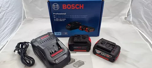 Kit de Baterias 18v 4Ah + Cargador Bosch 18v GAL 1880 CV