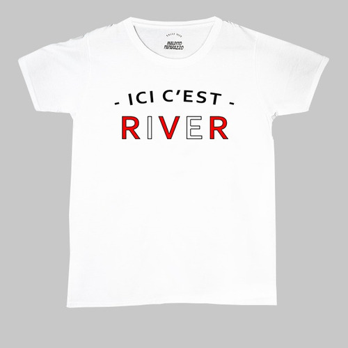 Remera 100 % Algodón - Ici C´est River