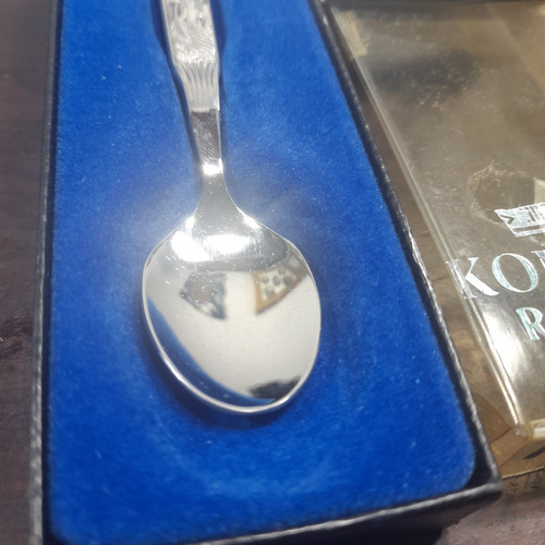 Imagem 4 de 10 de Colherzinha Colher Café Made In Noruega Com Caixa P/ Coleção