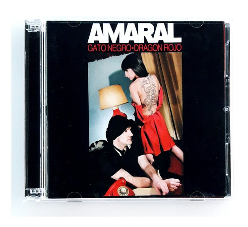 2 Cd Oka Amaral Gato Negro Dragon Rojo Como Nuevo (Reacondicionado)