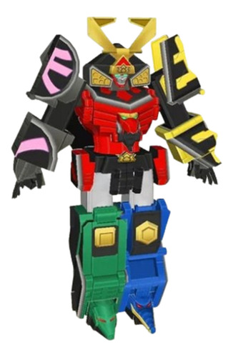Planos Casco Power Ranger Samurai Megazord
