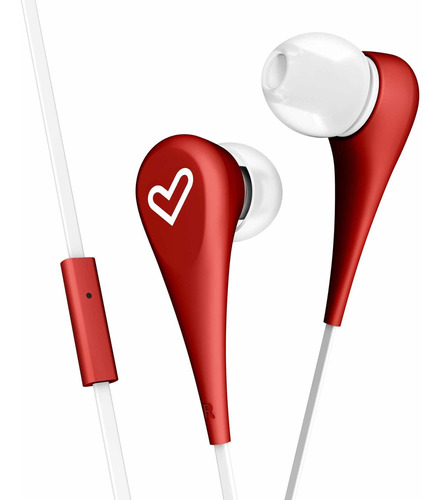 Audifonos Energy Sistem Earphones Style 1+ Red Con Mic