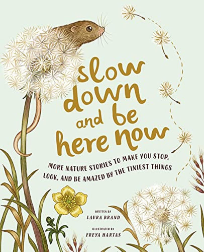 Slow Down and Be Here Now: More Nature Stories to Make You Stop, Look, and Be Amazed by the Tiniest, de Brand, Laura. Editorial Magic Cat, tapa pasta dura en inglés, 2023