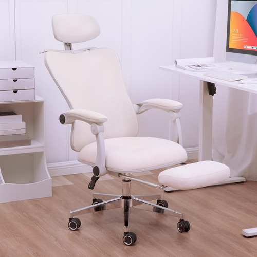 Silla De Oficina Ergonomica Con Reposapies | Soporte Lumbar