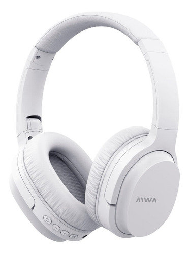 Imagen 1 de 5 de Auricular Bluetooth Aiwa Plegable Ava-bt301b Mic
