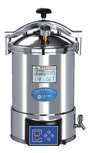 Autoclave Semi Automatico Electrico Cultivo Hongos 24 Litros