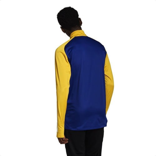 Imagen 2 de 6 de Buzo Medio Cierre adidas Boca Wrm 2020 Hombre Entrenamiento