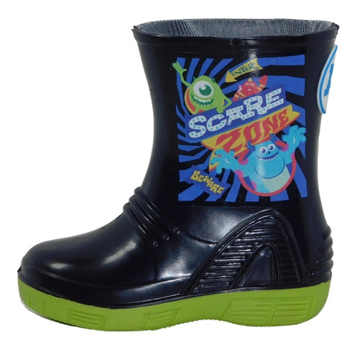 Bota De Lluvia Monsters Inc Para Niños