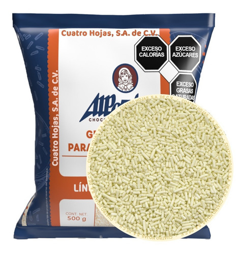 Granillo De Chocolate Blanco Alpezzi 500 Gr