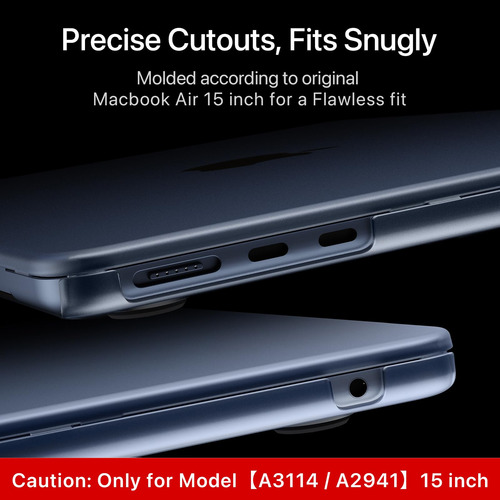 Case Macbook Air 15 Inch Soonjet Compatible 2023 2024
