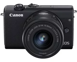 Canon Eos Kit M200 + Lente 15-45mm Is Stm Mirrorless