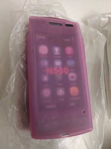 Funda Silicon Nokia N500 Calidad D929