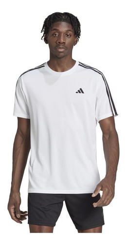 adidas Tr-es Base 3s T Camiseta Manga Corta Blanco De Hombre