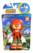 Comprar Muñeco Figura Knuckles Sonic Bendables Flexible 12cm