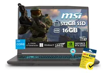 Comprar Laptop Gamer Msi Thin 15 B13uc Intel Core I5-13420h 512gb Ssd 16gb Ram Geforce Rtx 3050 Full Hd 1920x1080 144 Hz W11 Home + Antivirus Norton