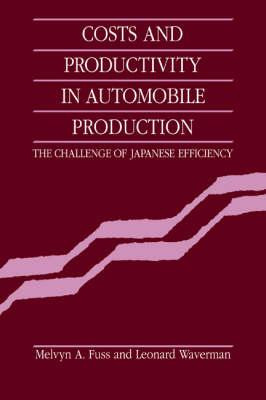 Libro Costs And Productivity In Automobile Production - M...