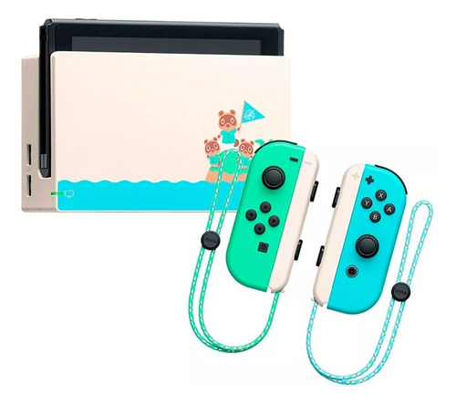 Nintendo Switch 32gb Animal Crossing Open Box (Reacondicionado)