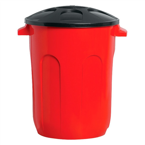 Imagen 2 de 4 de Papelera Cesto Plastico 60 Litros Residuos Canasto Grupo Dos