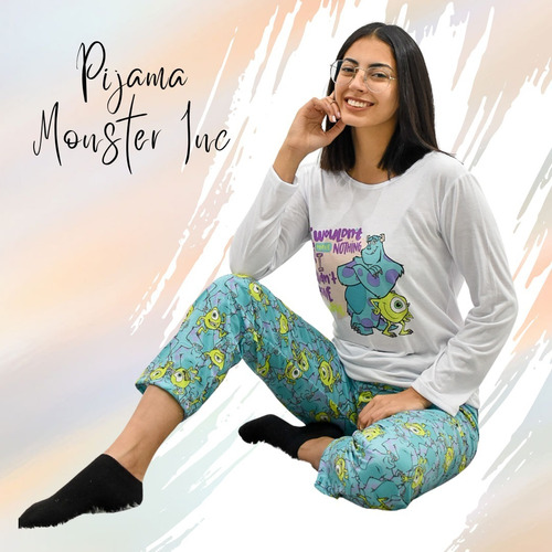 Pijamas Adultos Manga Larga Varios Modelos Talles 1 Al 5