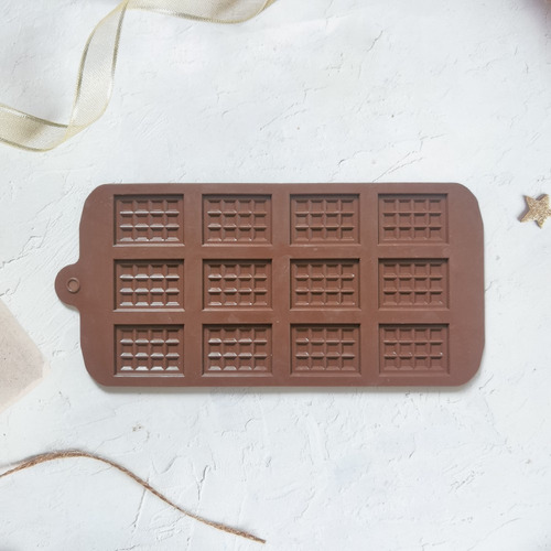 Pastillas De Chocolate- Molde Silicona X 3 Pcs