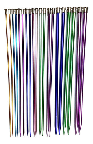 Youpin 20 Piezas Coloridas S De Tejer De Aluminio, Kit De