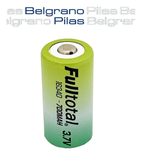 Pila Fulltotal Cr123a 3.7v 700mah Litio Recargable 16340