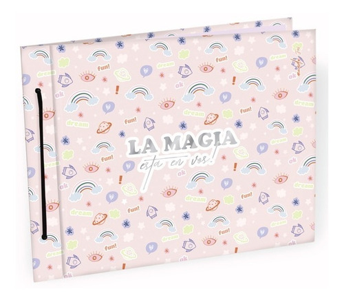 Carpeta Fw Magic Escolar Nº5 Dos Tapas P/ Dibujo 32x24 Cm