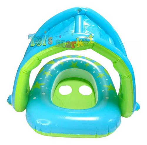 Flotador Asiento Con Techo Inflable Salvavidas Bebe Bestway