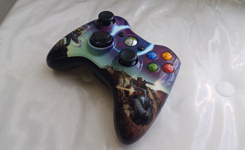 Controle Halo 3 Todd Mcfarlane Spartan Limited Edition Raro Preto (Usado)