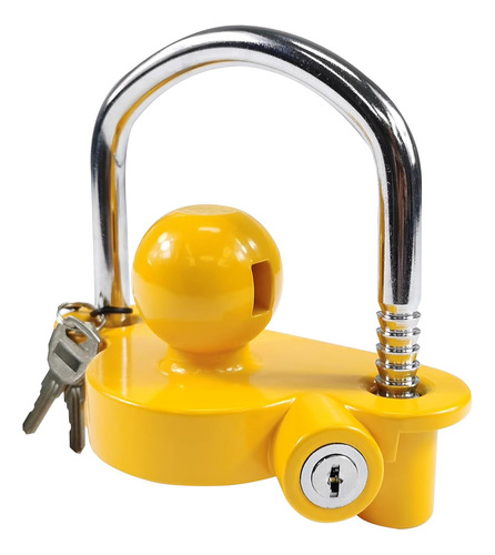 Universal Fit 1 7/8 , 2 , 2 5/16 Coupler Lock Trailer Hitch