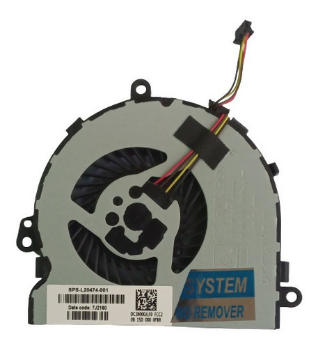 Fan Cooler Hp 250 255 256 G7 15-da 15-db 15-dr Original