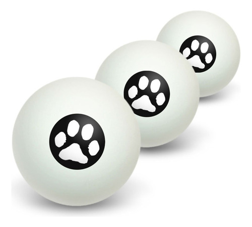 Grafico Ma Paw Print Pet Dog Cat Blanco Negro Novedad Tenis