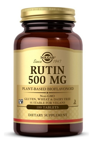 Solgar  Rutin 500 Mg 100 Cap Or