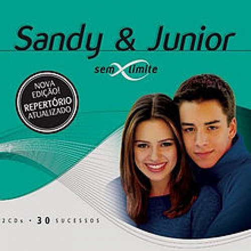 Cd Duplo Sandy E Junior Sem Limite Original Novo