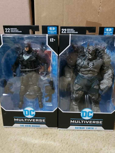 Dc Multiverse Mcfarlane Batman Devastador The Grim Set (Usado)