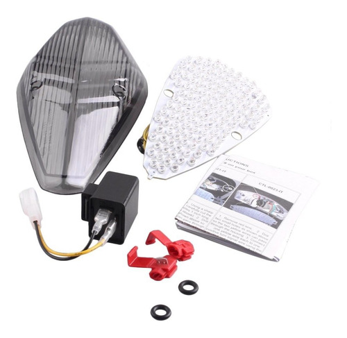 Luckmart Lente Ahumada Led Para Motocicleta Vtx 1300