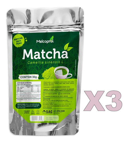 Matcha Adelgazante Quemador De Grasa 90gr - 2 Meses