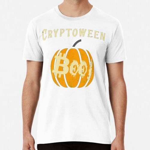 Remera Bitcoin Cryptoween Cryptocurrency Halloween Boo Pumpk