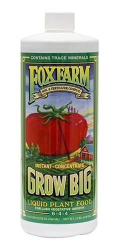 Foxfarm  Growbig 1lt Hidroponia Organica Indoor